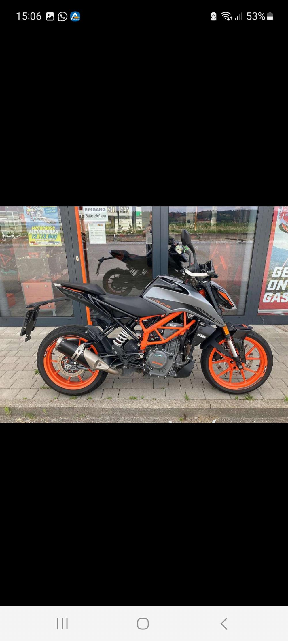 Motorrad verkaufen KTM 390 Duke Ankauf